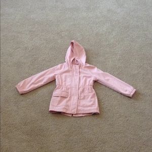 Toddler Girl Pink Utility Jacket 5T NWOT
